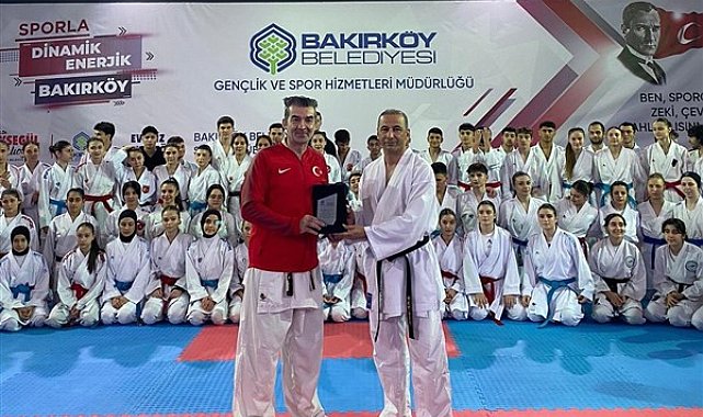 Dünya ve Avrupa şampiyonu karateci Haldun Alagaş, Bakırköy’de