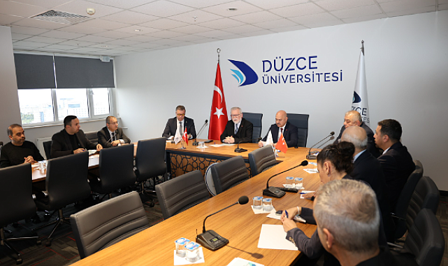 Düzce Bolu Ar-Ge Proje Pazarı 2025 Toplantısı Düzce Üniversitesi’nde gerçekleştirildi