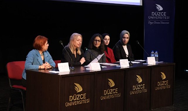 Düzce’de “Kadına Yönelik Şiddetle Mücadele ve Destek Mekanizmaları” konuşuldu