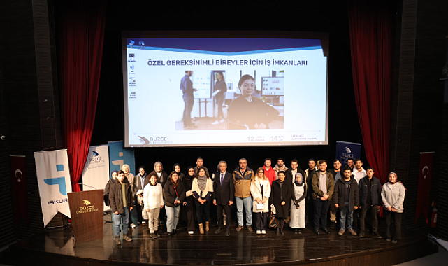 Düzce Üniversitesi’nde “Özel Gereksinimli Bireyler İçin İş İmkanları” semineri düzenlendi