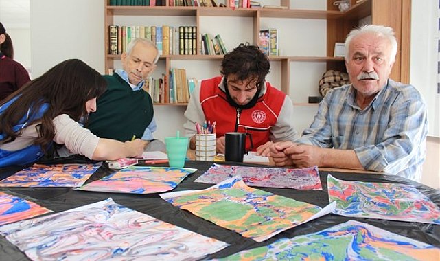 Ermenek Gençlik Merkezi’nden yaşı bakım ve rehabilitasyon merkezine ziyaret