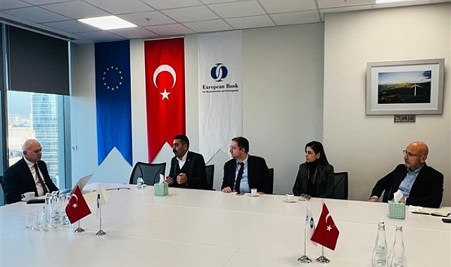 Eş Başkan Hatun, Avrupa İmar ve Kalkınma Bankası’nın Türkiye temsilcileri ile görüştü