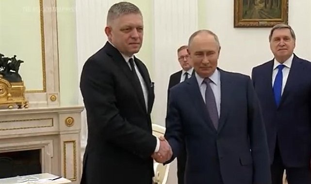 Fico, Rusya ziyaretinin Zelenski'nin gaz geçişiyle ilgili sözlerine tepki olduğunu söyledi