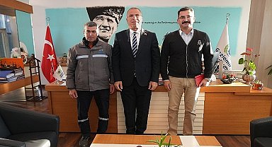 Gaziemir Belediyesi personelinden örnek davranış