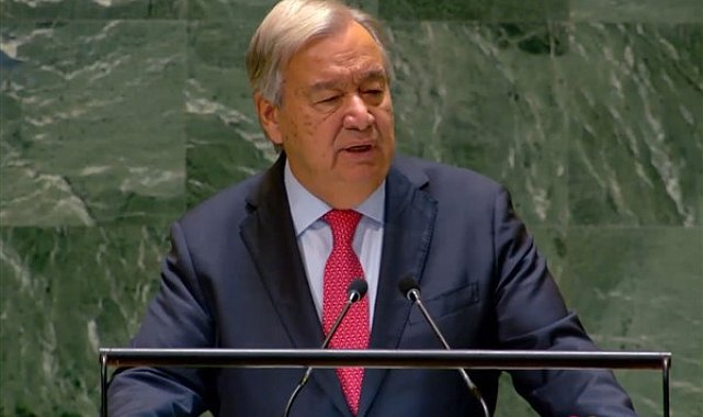 Guterres: Suriye, dünya çapında en büyük insani krizlerden biri olmaya devam ediyor