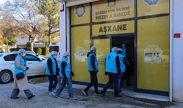 Halk lokantalarına yemek üreten Aşxane’ye denetim yapıldı