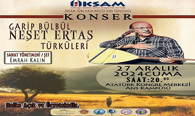 Halka Açık Ücretsiz Konser