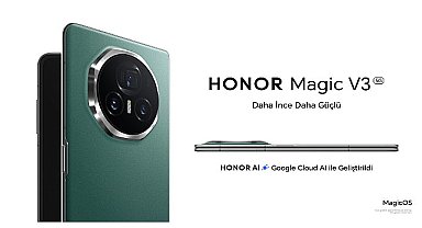 HONOR'dan sektöre yön veren katlanabilir teknoloji: Magic V3