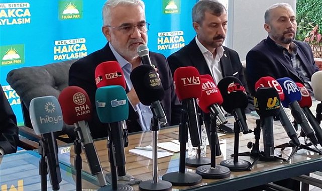 HÜDA PAR Genel Başkanı Yapıcıoğlu'ndan asgari ücret açıklaması