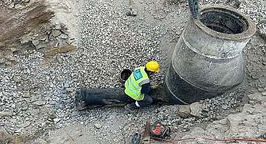 İlimtepe'nin geleceği için İSU'dan 9 bin 134 metre yeni kanalizasyon hattı