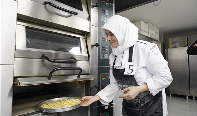 İstanbul’da “2. Kadınlar Arası Ev Baklavası Yarışması” düzenlendi