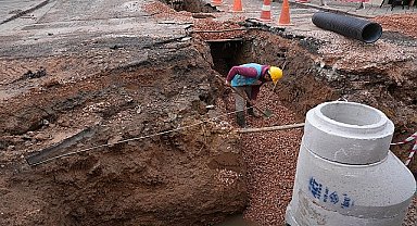 İSU'dan Derince Denizciler Caddesi'ne 30 milyonluk altyapı yatırımı