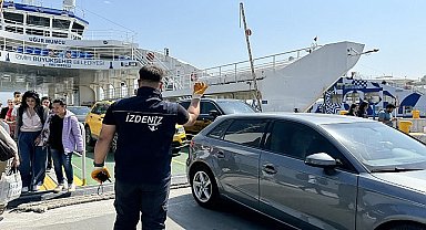 İZDENİZ'den yolculara önemli uyarı: Yolculuk bitmeden ayağa kalkmayın!