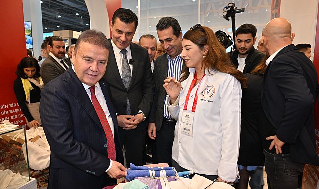 İzmir Fuarı’nda Manisa Standı yoğun ilgi gördü