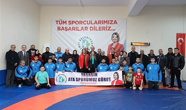 İzmit Belediyespor Güreş Okulu eğitimlerine başladı