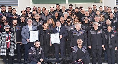 Kadıköy Belediyesi Arama Kurtarma Takımı AFAD'dan Tam Yetki Aldı