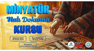 KAPEM'de Minyatür Halı Dokuma Kursu Açılacak