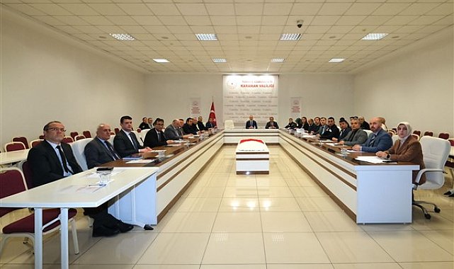 Karaman'da Ailenin Korunması ve Güçlendirilmesi İl Koordinasyon Kurulu Toplantısı yapıldı