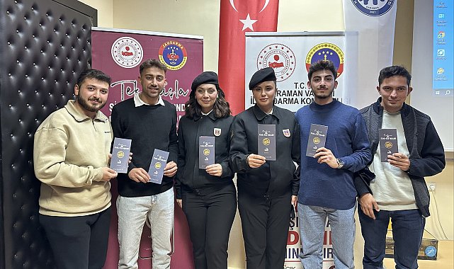 Karaman İl Jandarma Komutanlığı tarafından aile içi şiddet konulu seminer yapıldı