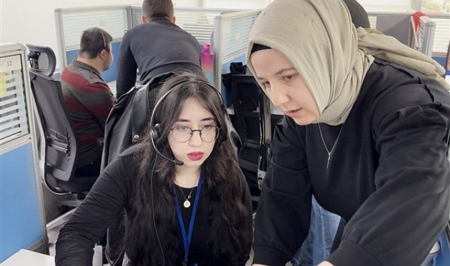 Kayseri Büyükşehir'den Engelsiz İletişim Projesi ile özel bireylere iş deneyimi