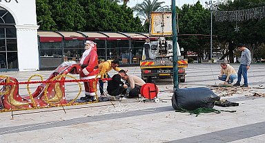 Kemer'de yılbaşı heyecanı