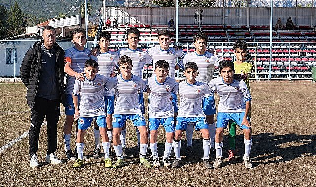 Kemer U14 takımı Kepez'le 1-1 berabere kaldı