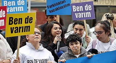 Konak'tan Engelliler Günü'nde farkındalık yürüyüşü