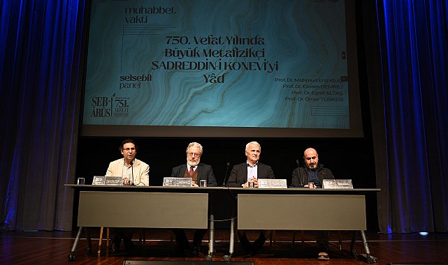 Konya'da 750. Vefat Yılında Büyük Metafizikçi Sadreddin-i Konevi’yi Yad Paneli düzenlendi
