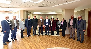 Körfez Cemevi'nden Büyükakın'a ziyaret