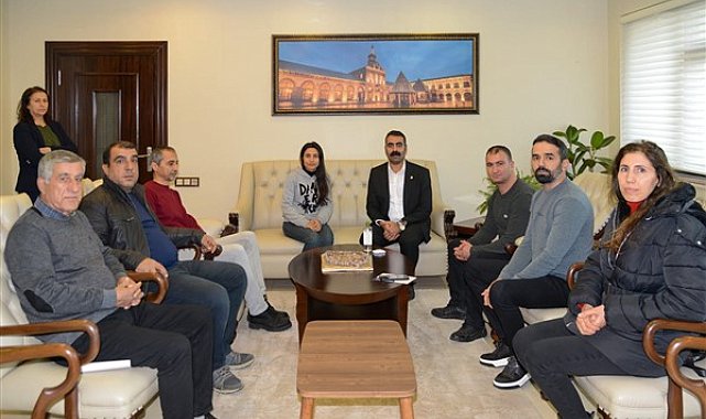 Maden Mühendisleri Odası’ndan Eş Başkan Hatun'a ziyaret