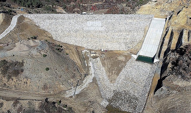 Manisa Alaağaç Barajı'nda işlem tamam