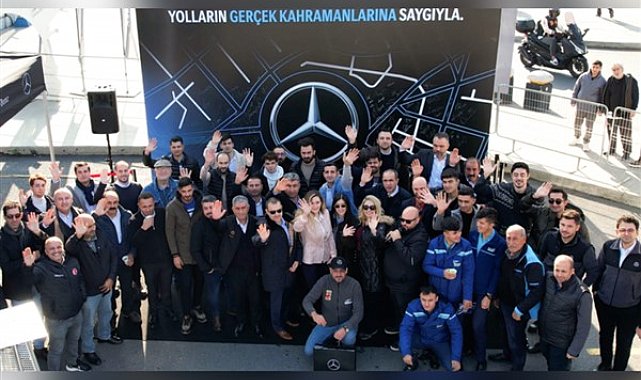 Mercedes-Benz Türk, Dünya Şoförler Günü’nü kutladı