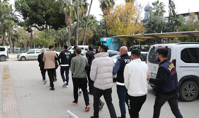 Mersin'de sahte altın şebekesi çökertildi: 6 şüpheli tutuklandı