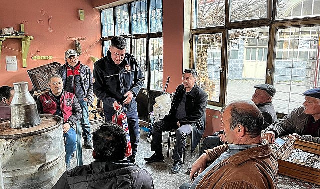 Muğla İtfaiyesi, 13 İlçe 330 Mahalle'de Vatandaşlara Eğitim Verdi