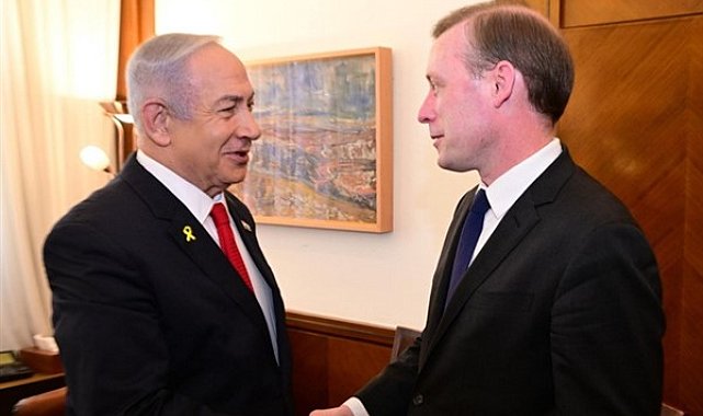 Netanyahu, ABD Ulusal Güvenlik Danışmanı Sullivan ile bir araya geldi