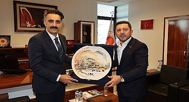 Nevşehir Belediye Başkanı Rasim Arı, Nevşehir Adliyesi'nde Adli Makamları ziyaret etti.
