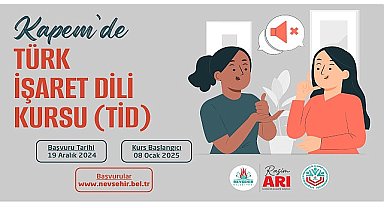 Nevşehirli Vatandaşlar için “Türk İşaret Dili