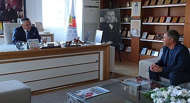 Öniz'den Başkan Topaloğlu'na ziyaret