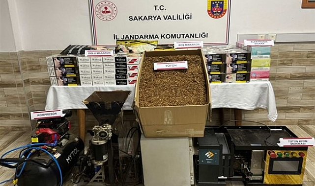 Sakarya'da kaçakçılık operasyonu: 7 gözaltı