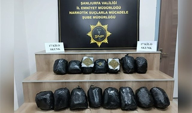 Şanlıurfa’da uyuşturucu operasyonu