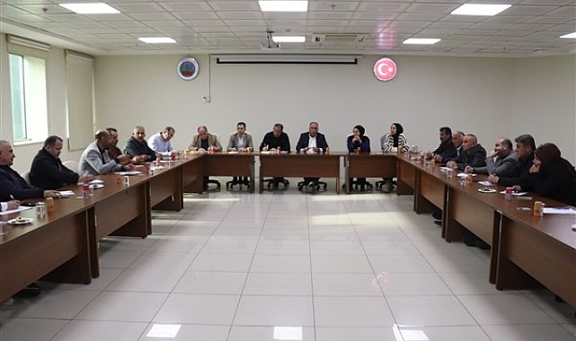 Siirt Belediyesi'nden mahalle muhtarları ile istişare toplantısı