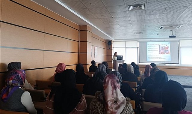 Siirt Belediyesi’nden sağlıklı beslenme semineri