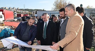 Solaklar'a şimdi de yaya üst geçidi geliyor