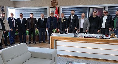 Sönmez'den Başkan Topaloğlu'na ziyaret