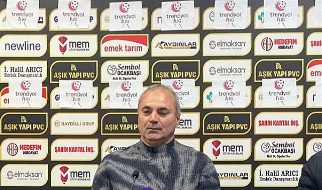 Teknik Direktör Sözeri: Şanlıurfaspor maçı benim için duygusal bir karşılaşmaydı