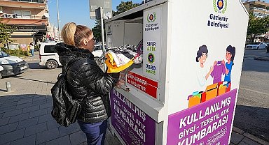 Tekstil kumbarasından Gaziemir'in kasasına 3 milyon 450 bin lira gelir