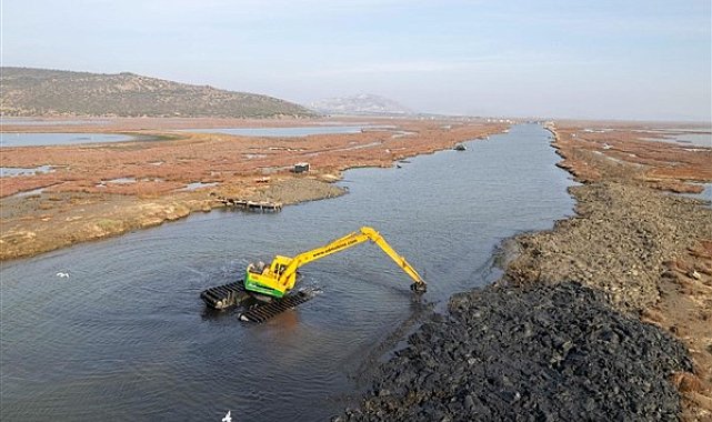 “Temiz Körfez” için çalışmalar Gediz’e uzandı