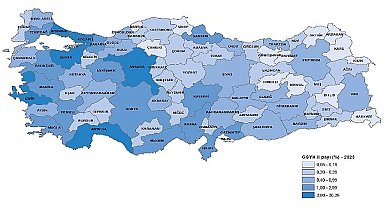 Tuik: Gayrisafi Yurt İçi Hasıladan 2023 yılında en yüksek payı %30,4 ile İstanbul aldı
