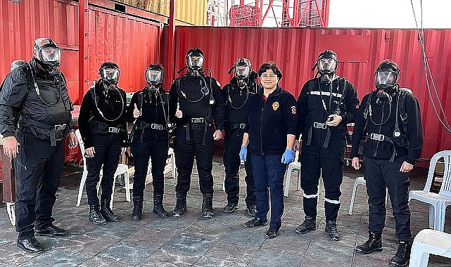 Tuzla Kent Konseyi'ne gönüllü itfaiyecilik eğitimi