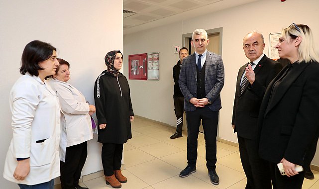 Vali Erol, Fatsa ilçesindeki sağlık kurumlarını ziyaret etti